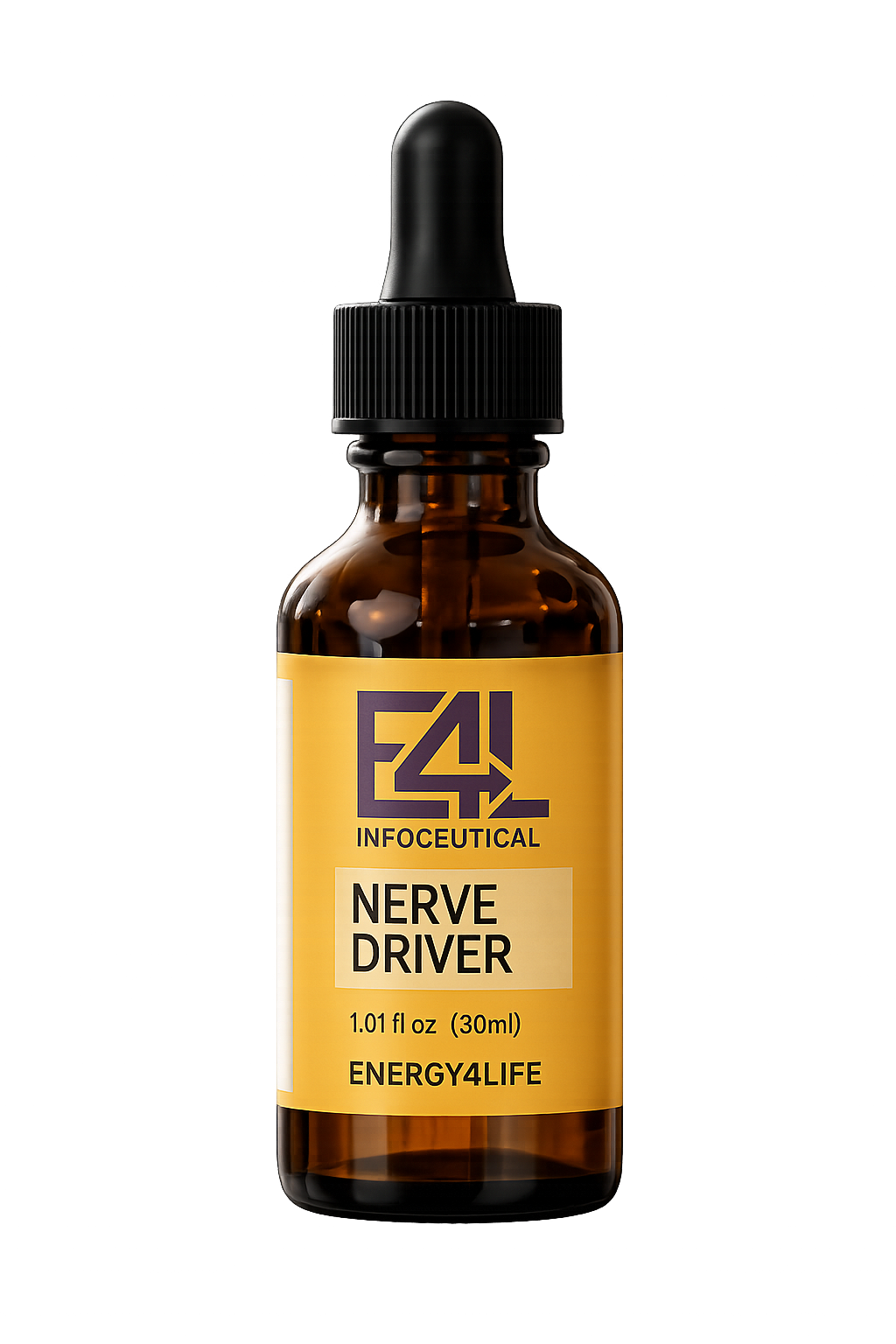 Nerve Driver Infoceutical dropper bottle